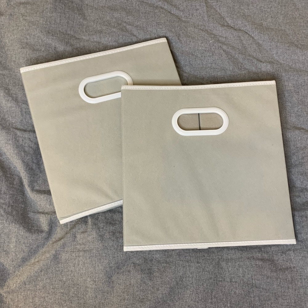 Storage Cubes 12”x12” Set of 2